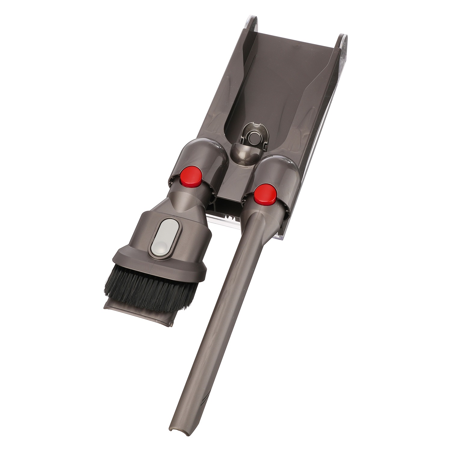 ダイソン　スティック＆ハンディーの
１台２役！
コードレスクリーナー
サイクロンＶ１０フラフィ
純正フロアドック＆延長ホースセット