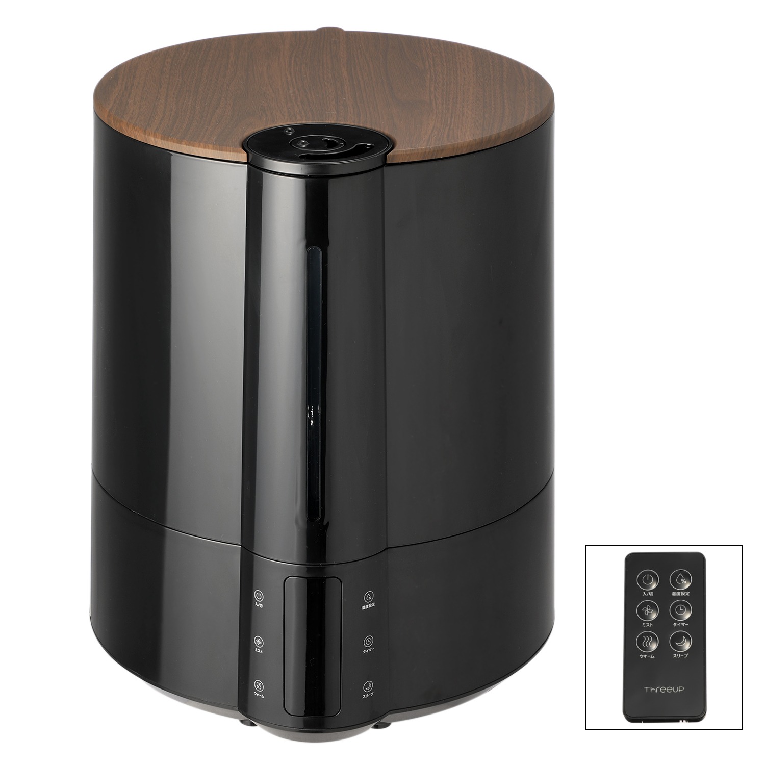 大容量タンク搭載で
パワフル加湿！
湿度コントロール機能付
多機能ハイブリッド加湿器
グランミスト