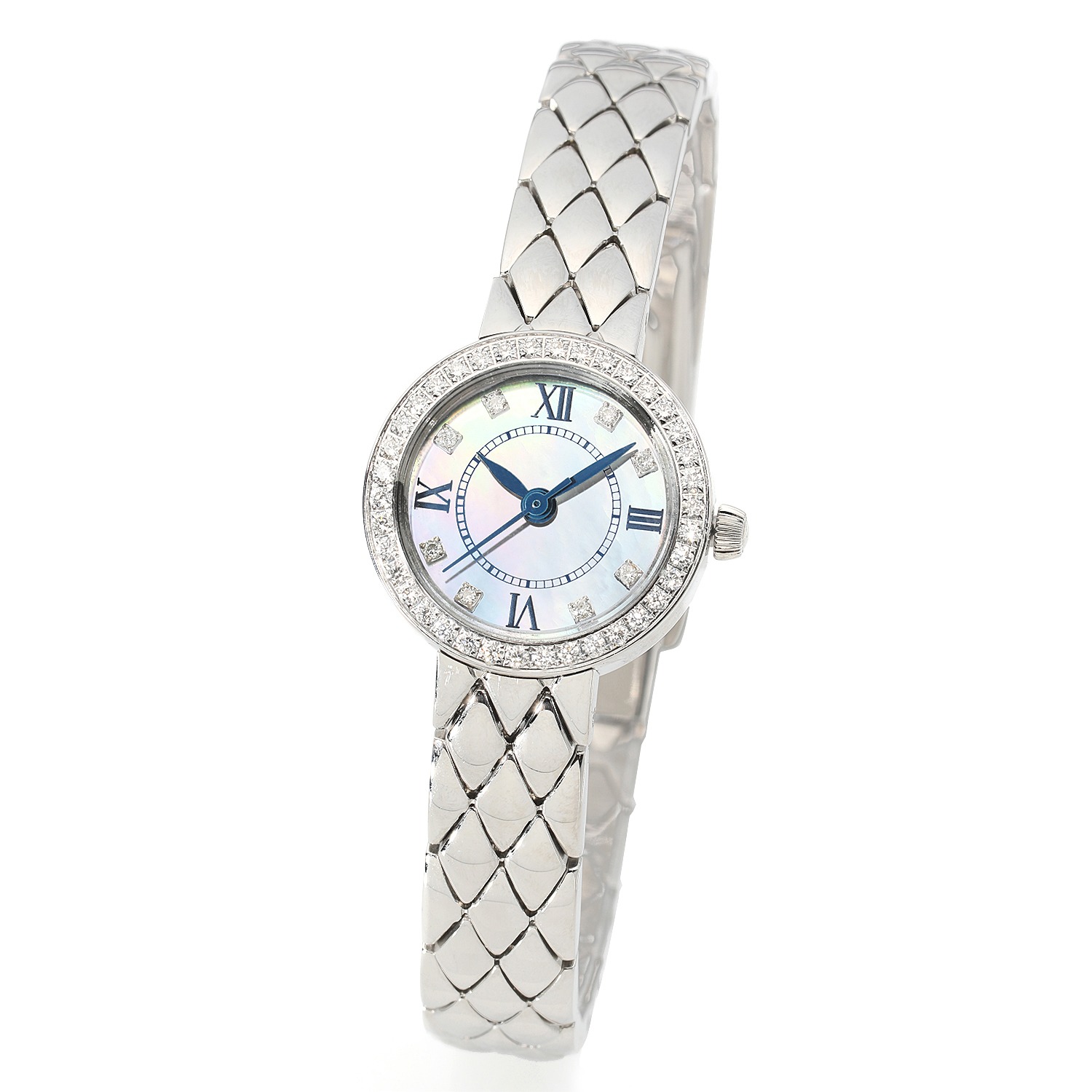 ルナージュ０．５ｃｔダイヤモンド ソーラーバッテリー ジュエリーウォッチ “レシャンゼリゼ” 