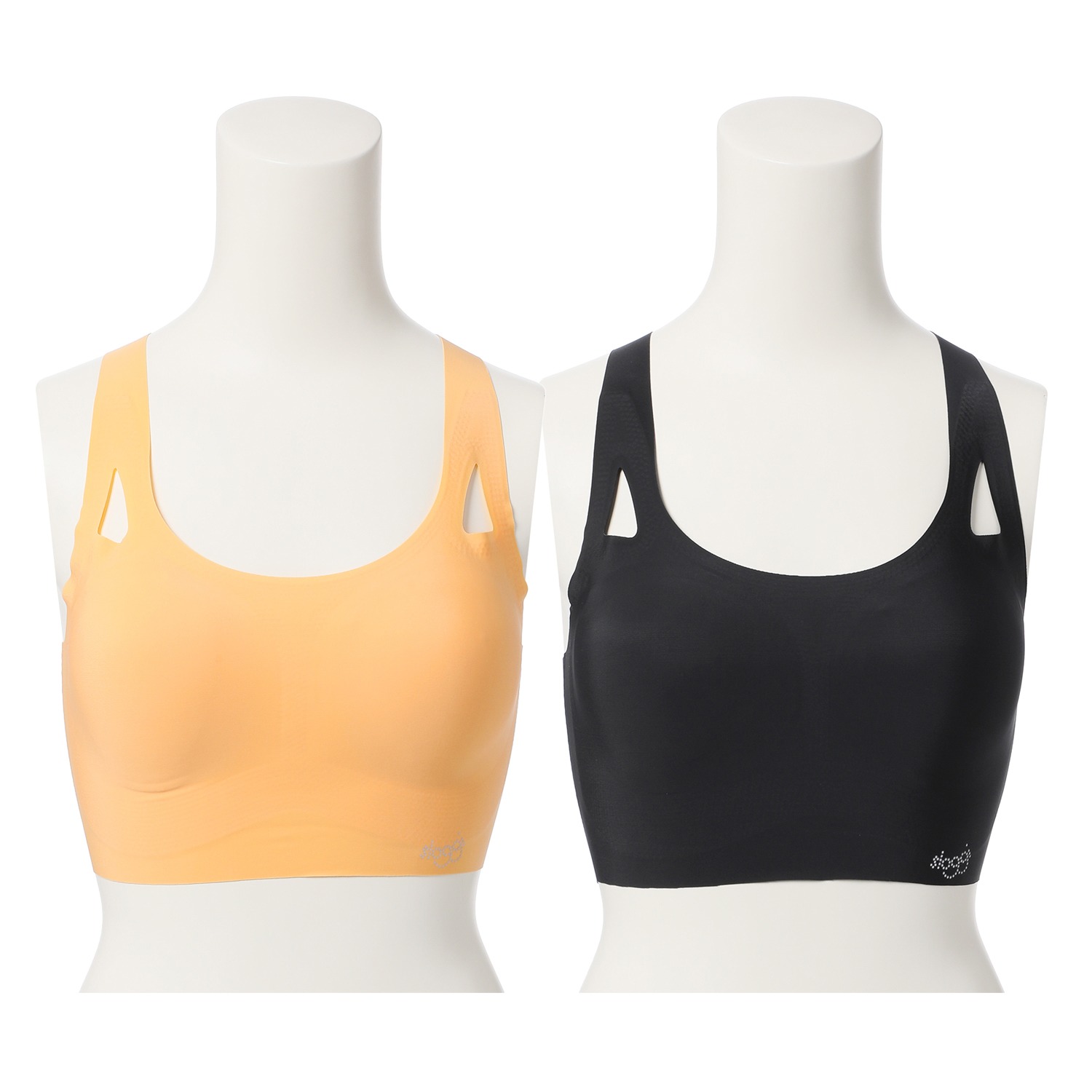 スロギー　ゼロフィール　ハーフトップブラジャー ２枚セット 