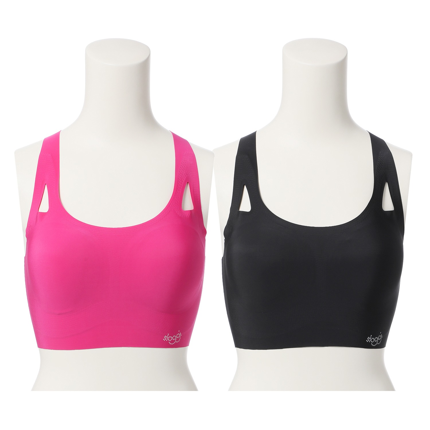 スロギー　ゼロフィール　ハーフトップブラジャー ２枚セット 