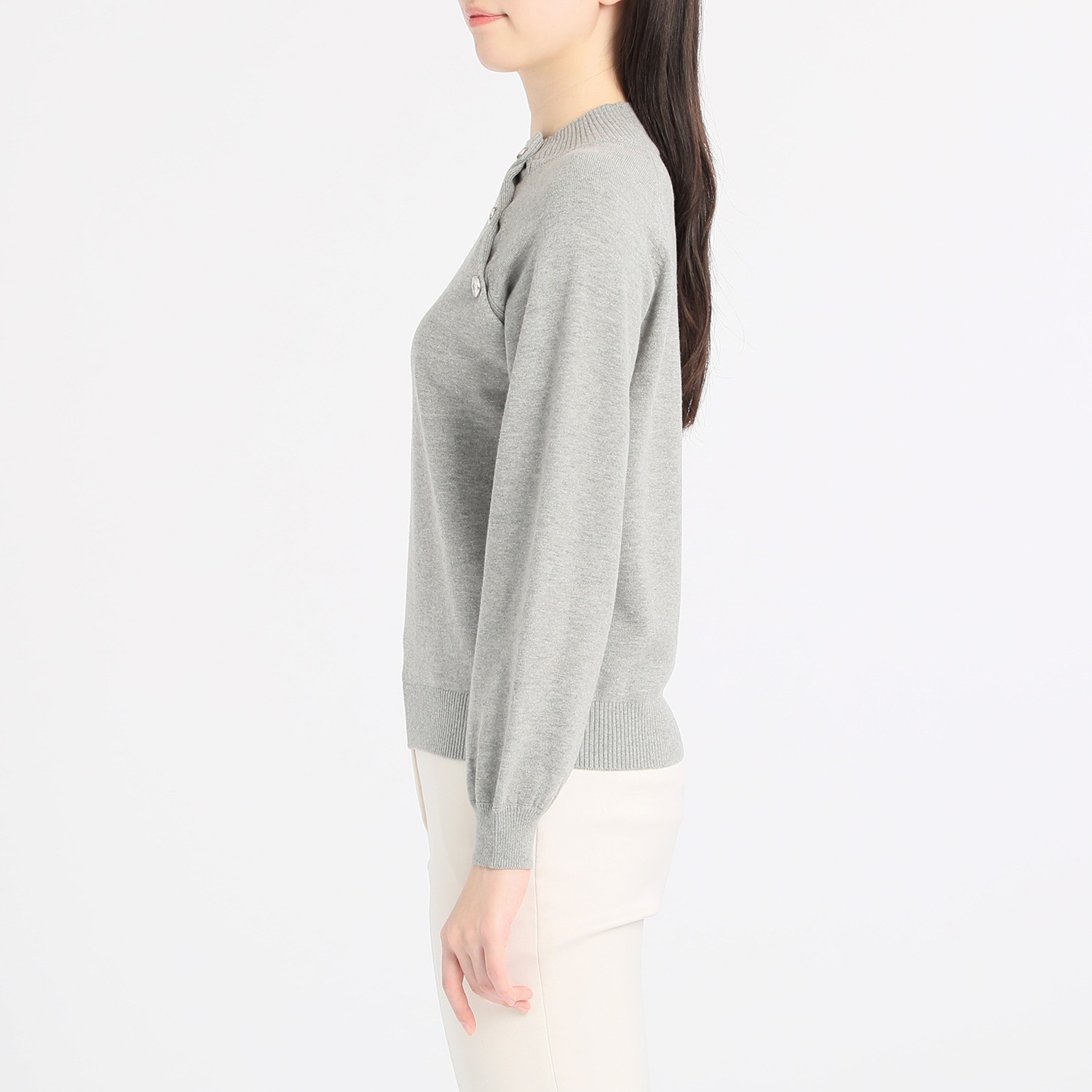 アプローズアンドコー
ニューヨーク
マリンテイストボタン
アクセント
ニットプルオーバー