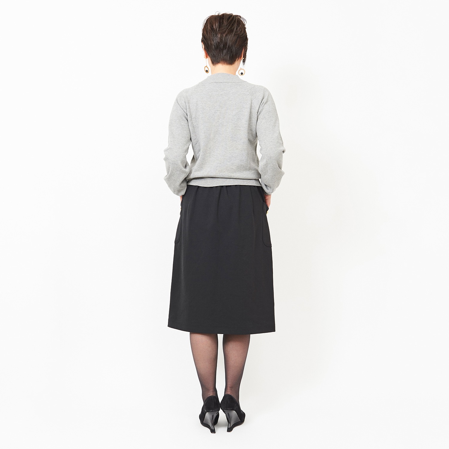 アプローズアンドコー
ニューヨーク
マリンテイストボタン
アクセント
ニットプルオーバー