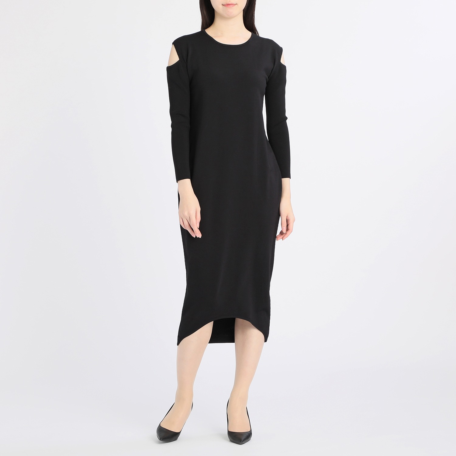 アプローズアンドコー
ニューヨーク
オープンショルダー
ニットワンピース