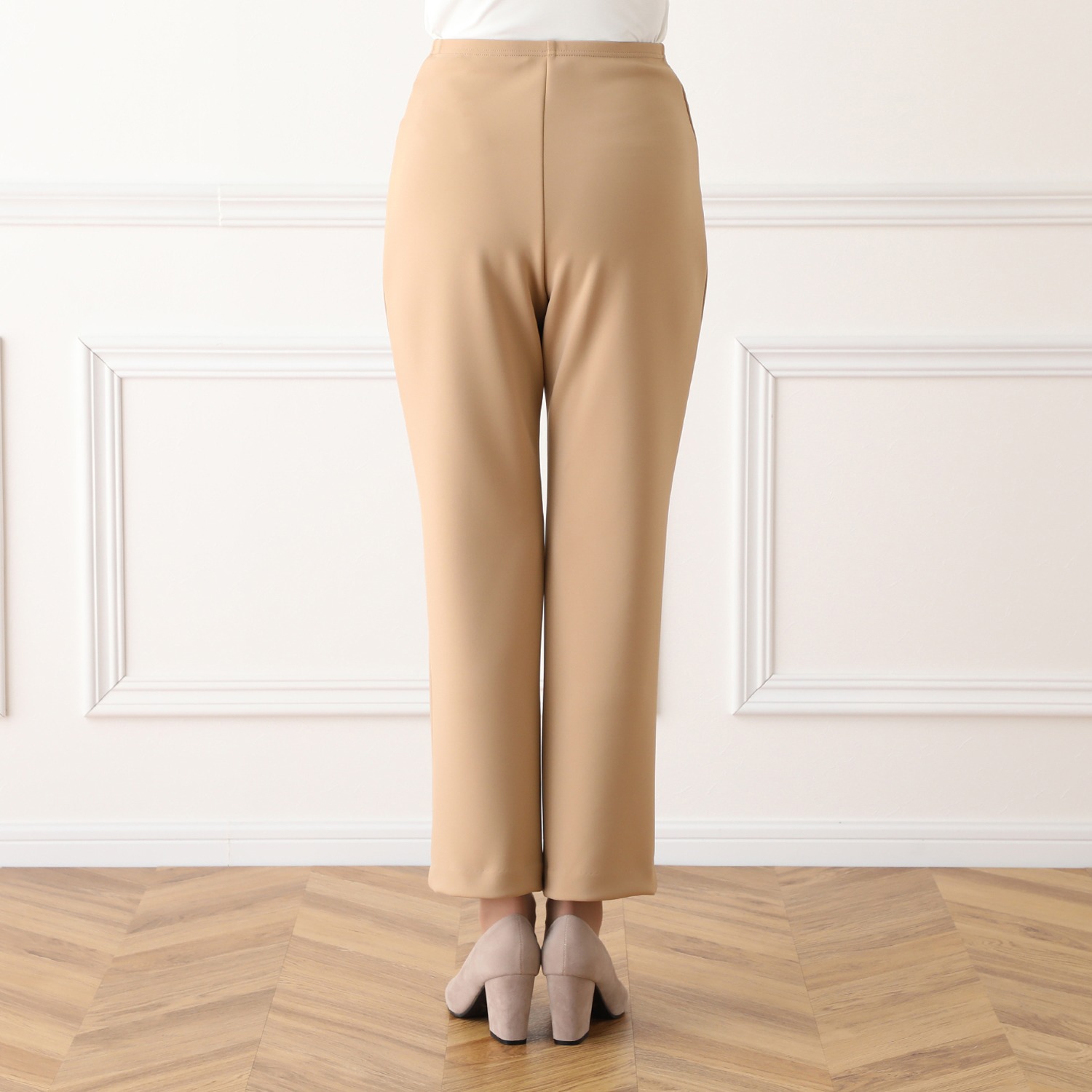 ＜身長１５０ｃｍ前後＞
上質ごこち
静電気・花粉付着防止
フォーマルパンツ