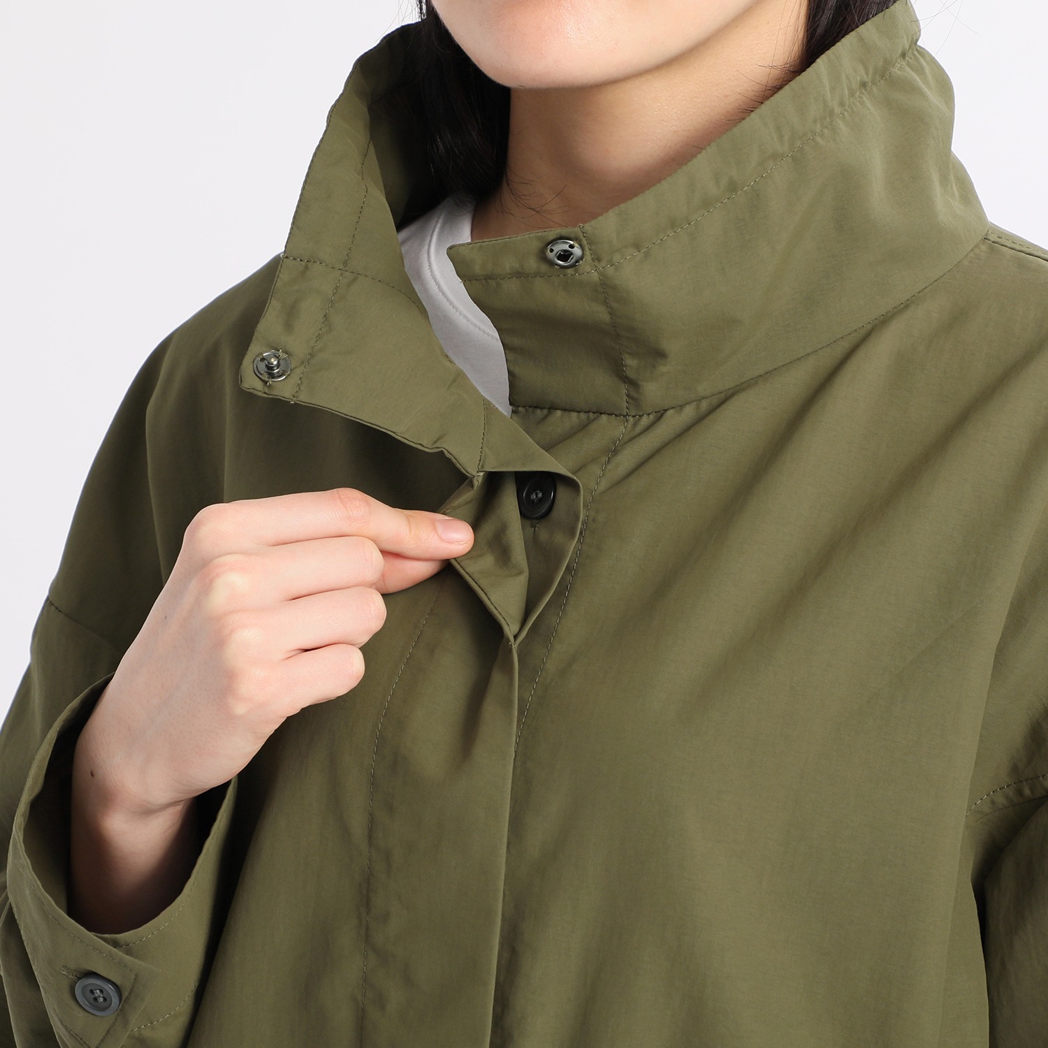 ヨーコモリモト
はっ水
ポケッタブル
スタンドカラーコート