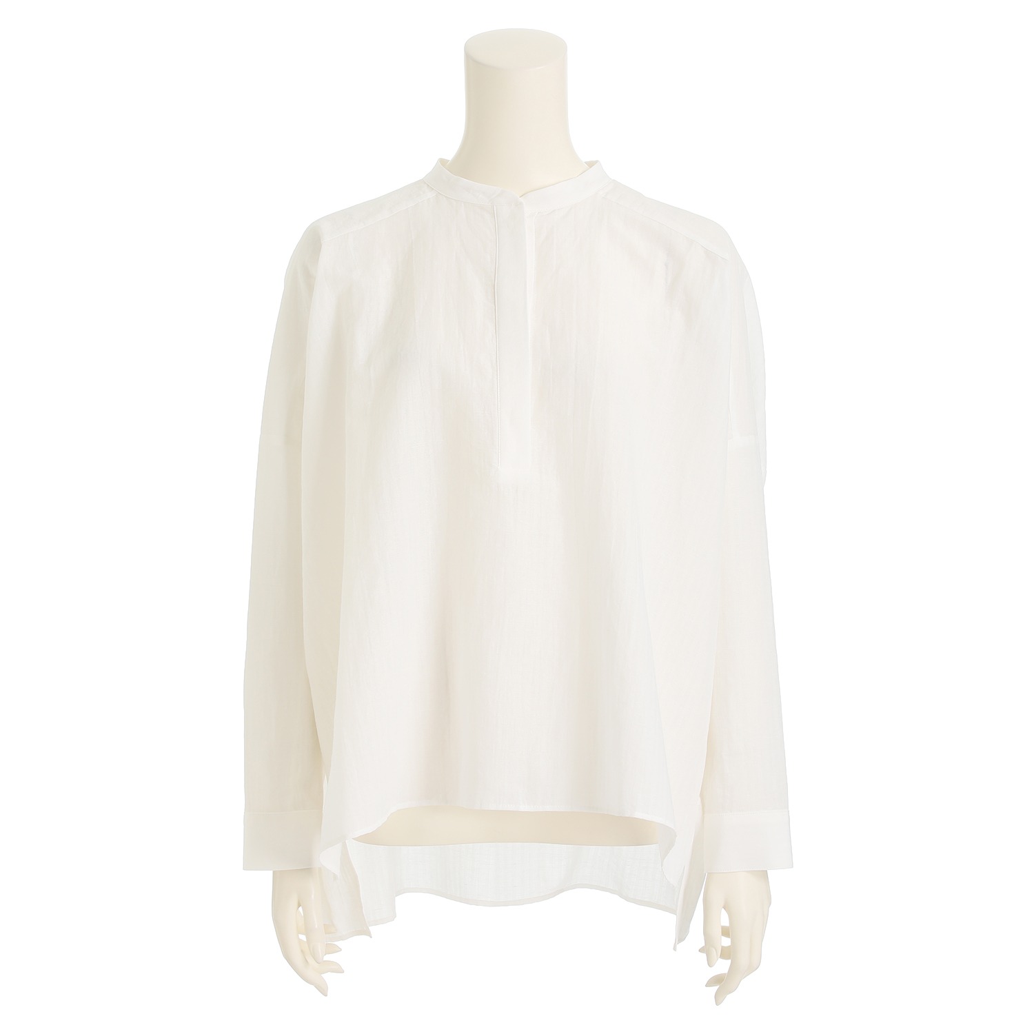 シャビージェンティール
スタンドカラー
プルオーバー