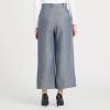 レア　ジェム
ヨーロッパリネン
ＪＡＰＡＮ　ＭＡＤＥ
デニムワイドパンツ
