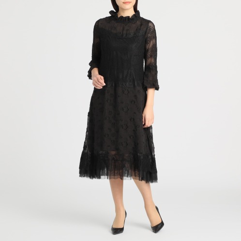 最新 ジン カトー ラッセルレースワンピース ワンピース