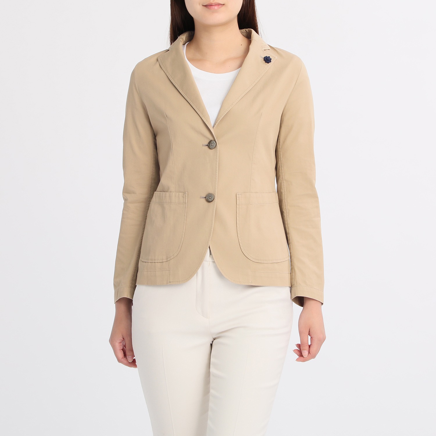 ラルディーニ
ブートニエール付
テーラードジャケット