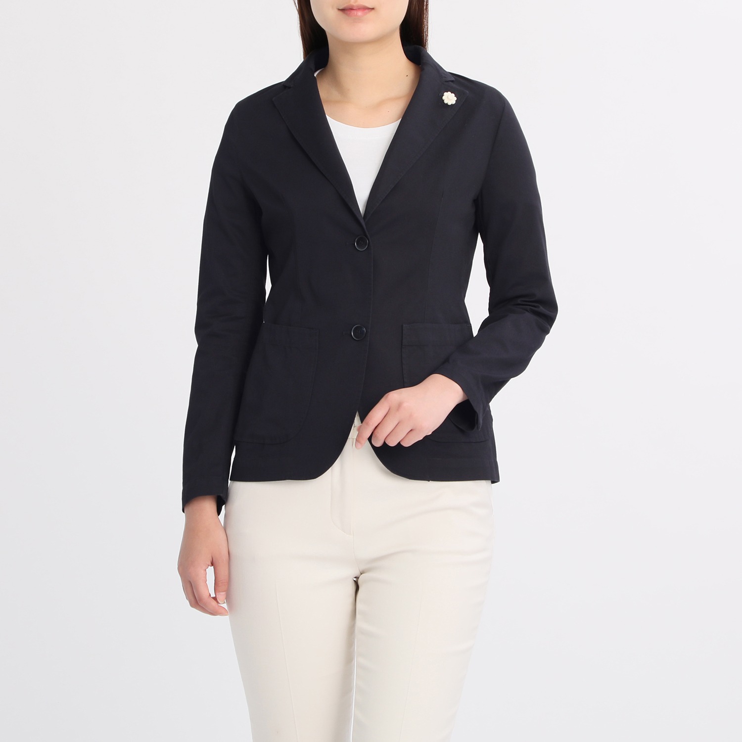 ラルディーニ
ブートニエール付
テーラードジャケット