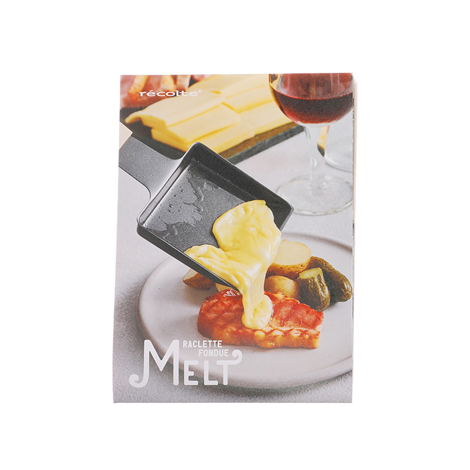 レコルト チーズ好き必見！ 自宅でとろ〜りチーズが楽しめる♪ “ラクレット＆フォンデュメーカー　メルト”豪華セット