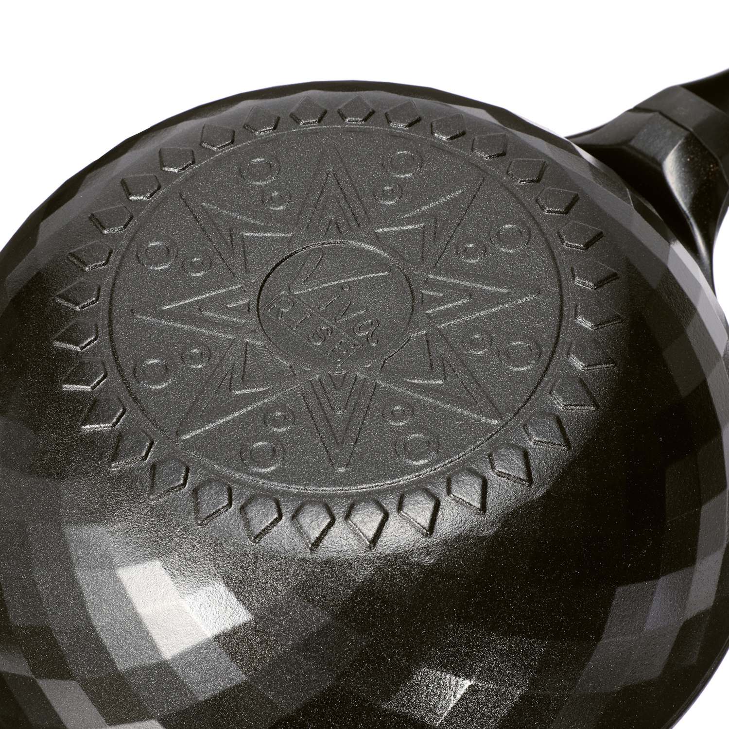 ＜２２ｃｍ＆２６ｃｍ＞ ビバライズ 美しくこびりつきにくい ダイヤカットデザイン ロイヤルディープパン 