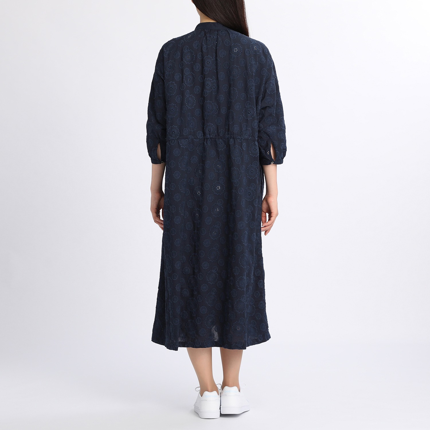 ラ　ヴァーグ　デトワール
インド綿
総刺しゅう
２ウェイシャツワンピース