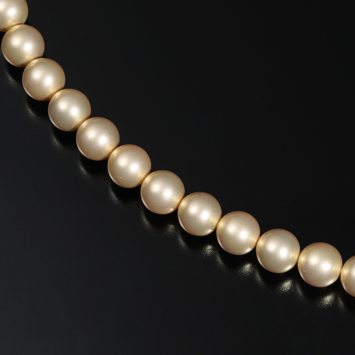 ＜３６ｃｍ・スリム＞ プレミアムパール 貝パールネックレス 