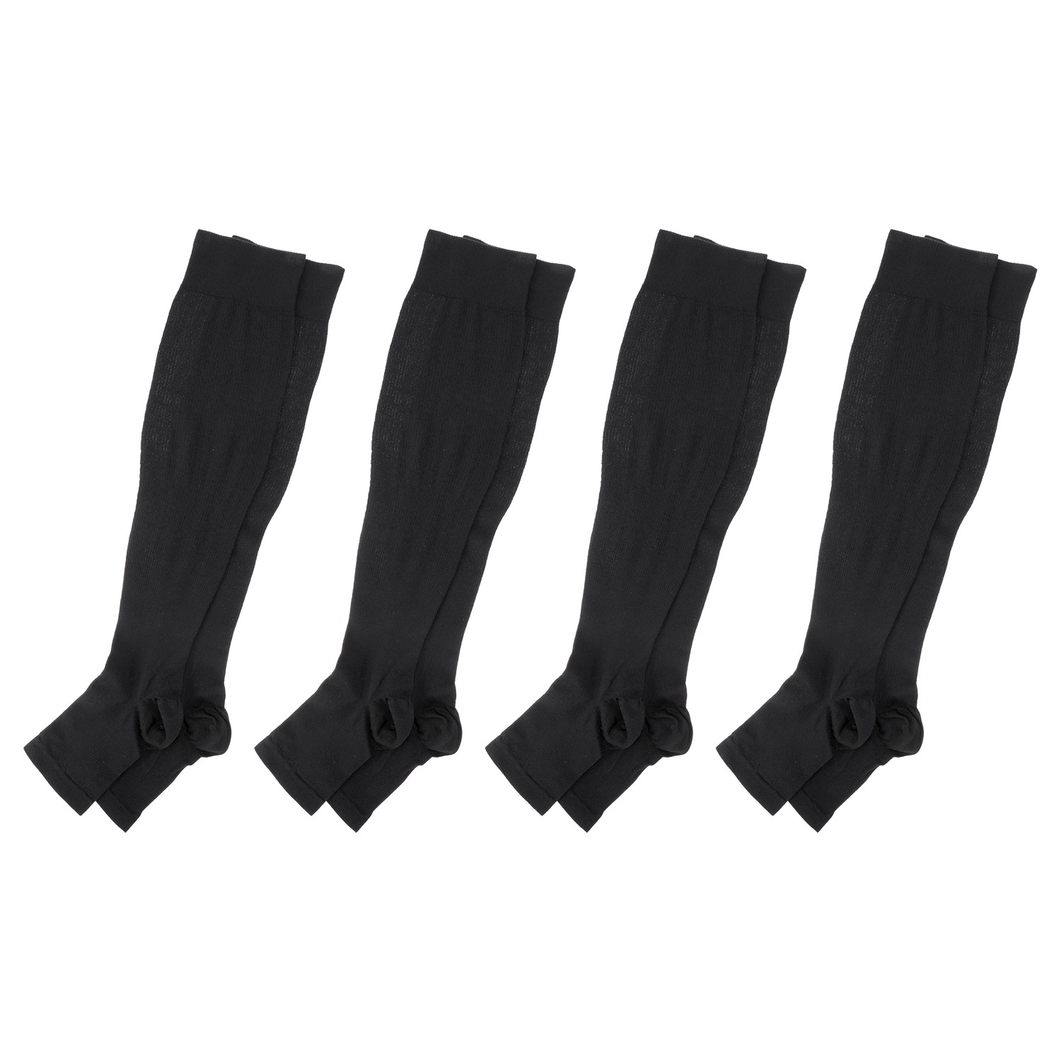 ＜つま先なしタイプ＞
リオッサ
足首キュッ！
ひざ裏ゆったりの快適着圧
夏用寝るときソックス
４足セット