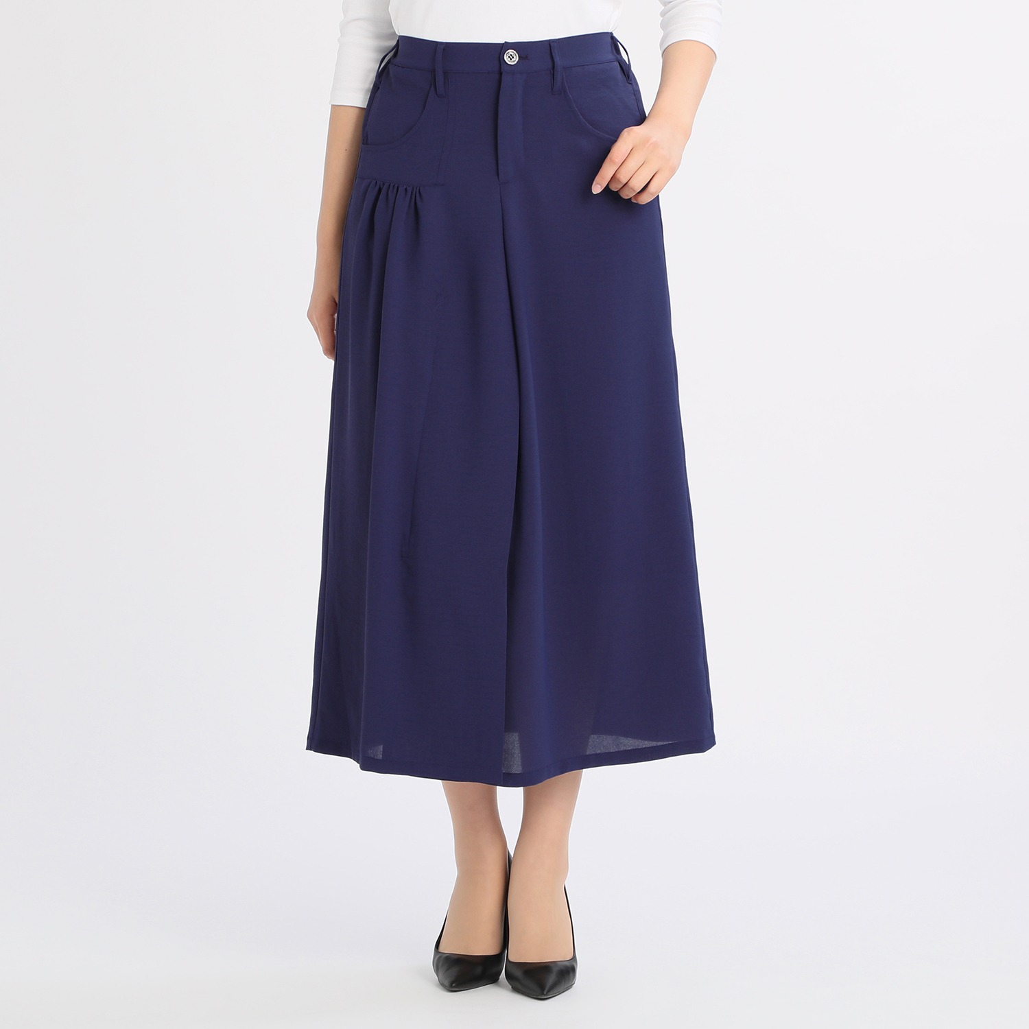 ヨーコモリモト
アシンメトリーデザイン
ロングスカート