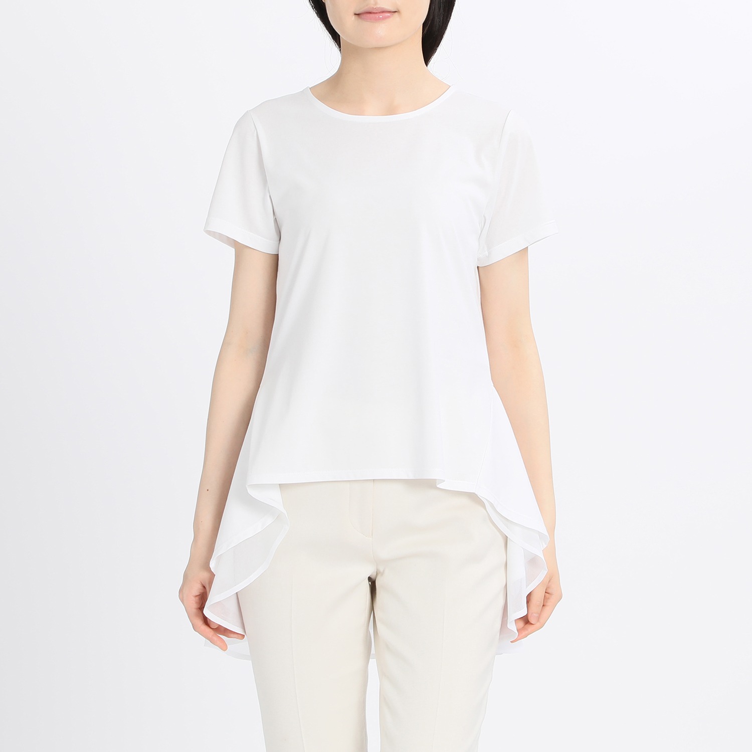 ペンナ　フェリーチェ
シフォンドッキング
プルオーバー