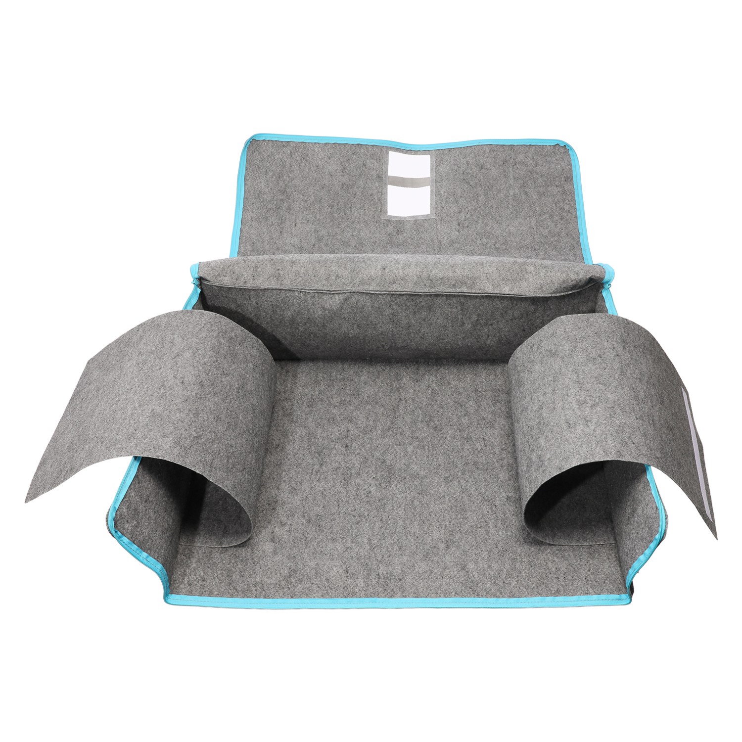 ＜大＞ エアジョブ 大切な衣類などを つぶしすぎずに収納！ 軽圧縮収納ケース 同色２枚組