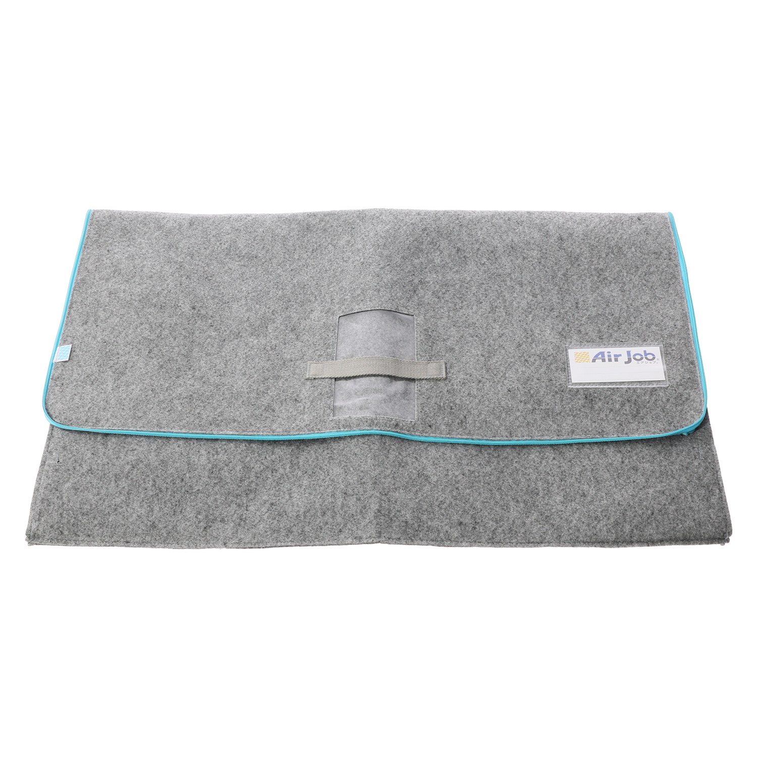 ＜大＞ エアジョブ 大切な衣類などを つぶしすぎずに収納！ 軽圧縮収納ケース 同色２枚組