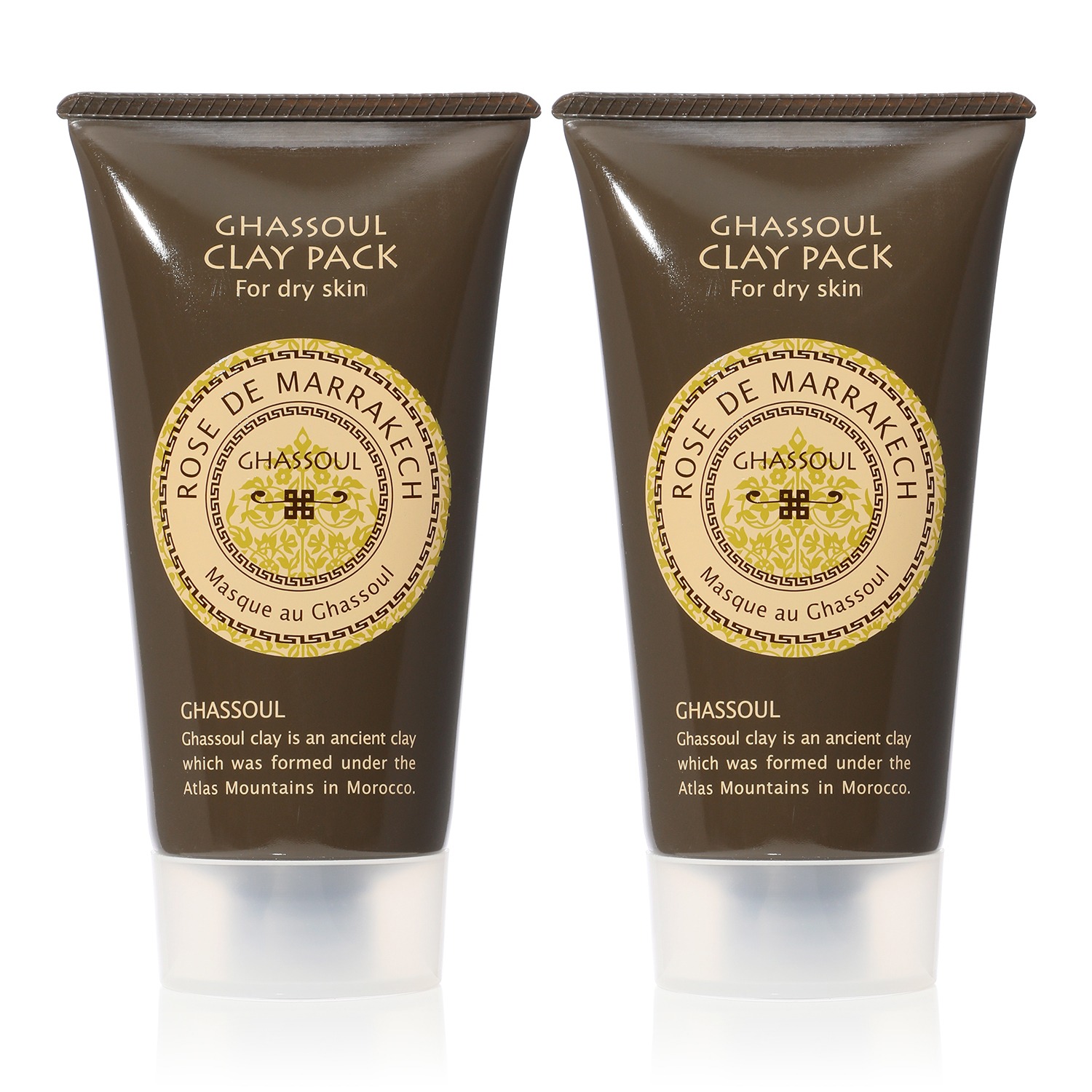 ローズ・ド・マラケシュ
毛穴の汚れ吸着
キメの整った
なめらか肌に！
クレイパック
２個セット