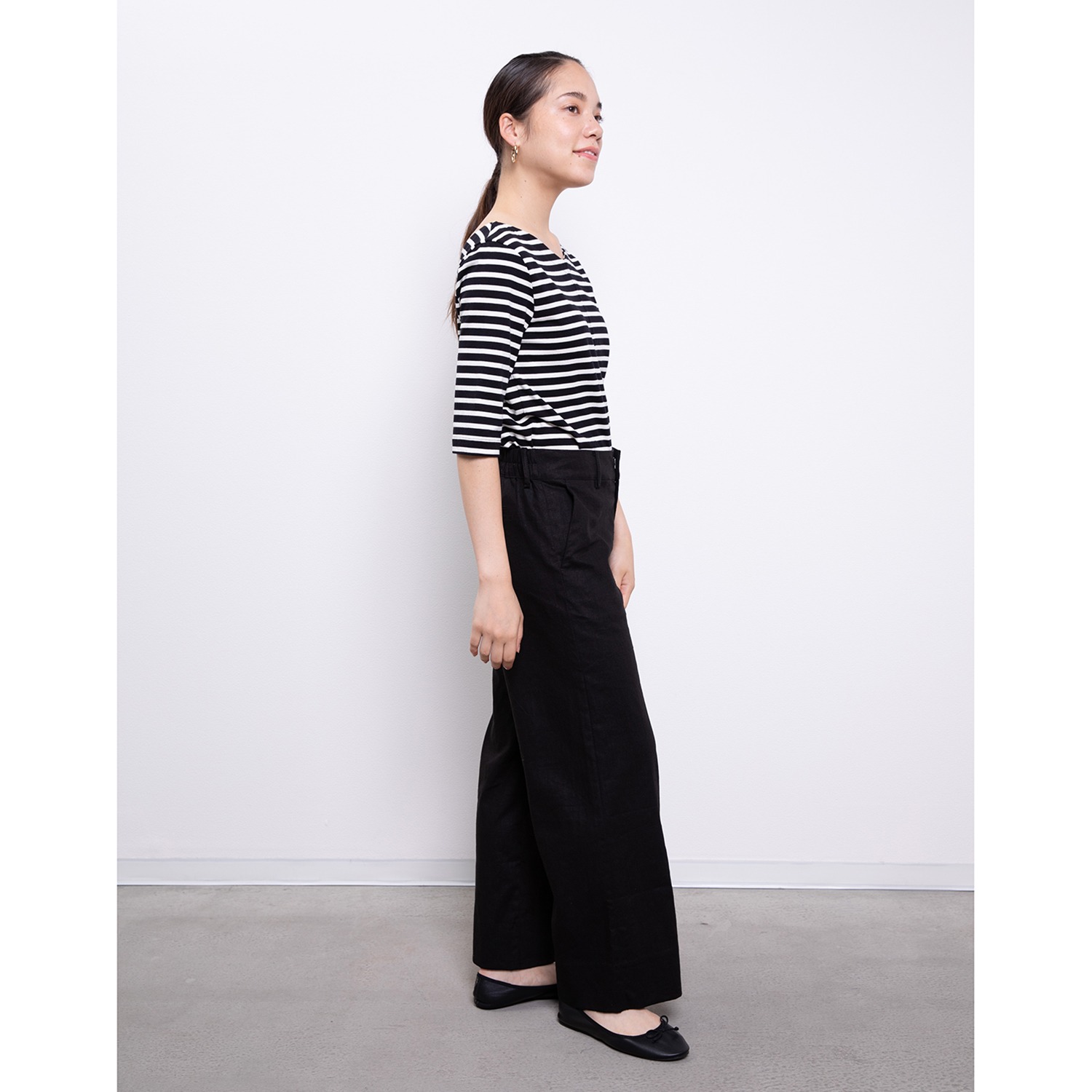 オルテンジア
麻混
ワイドパンツ