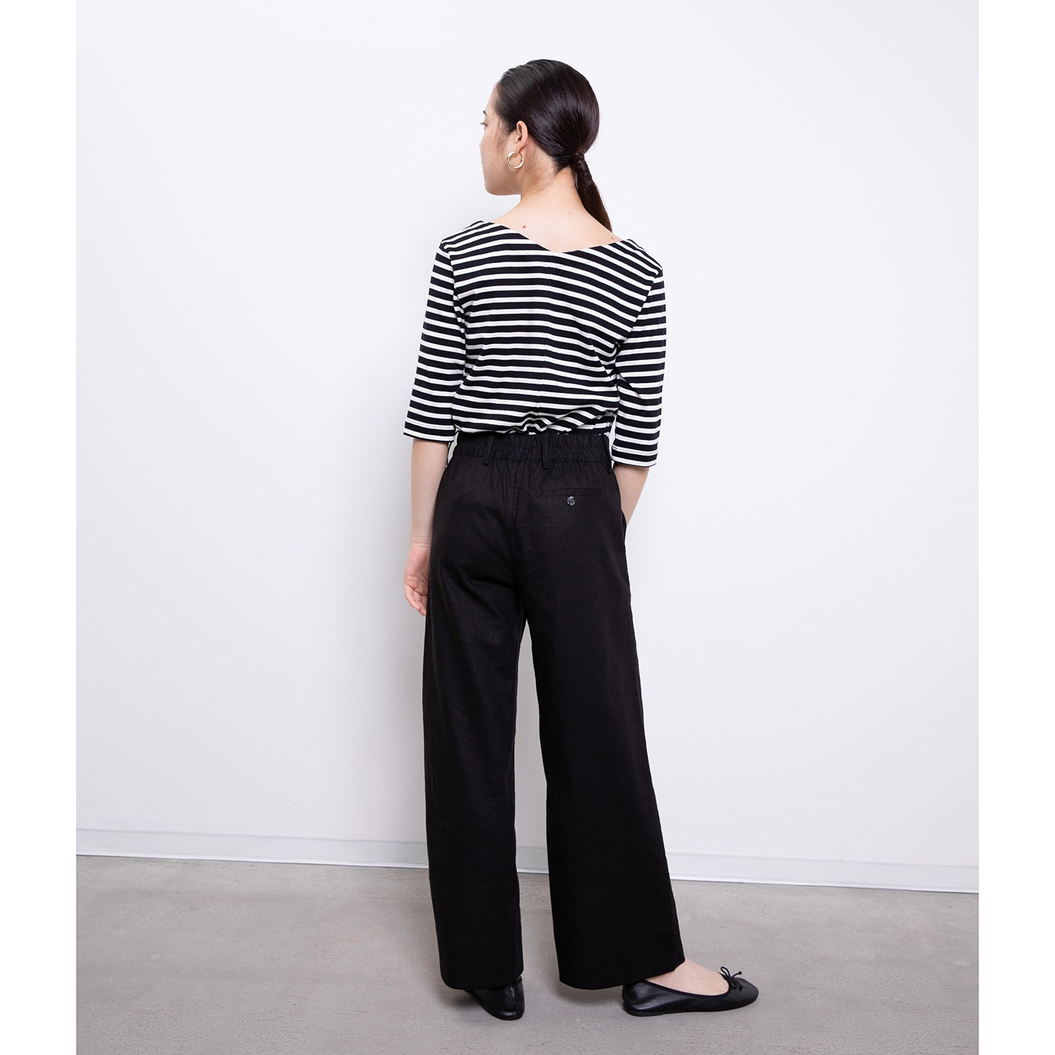 オルテンジア
麻混
ワイドパンツ