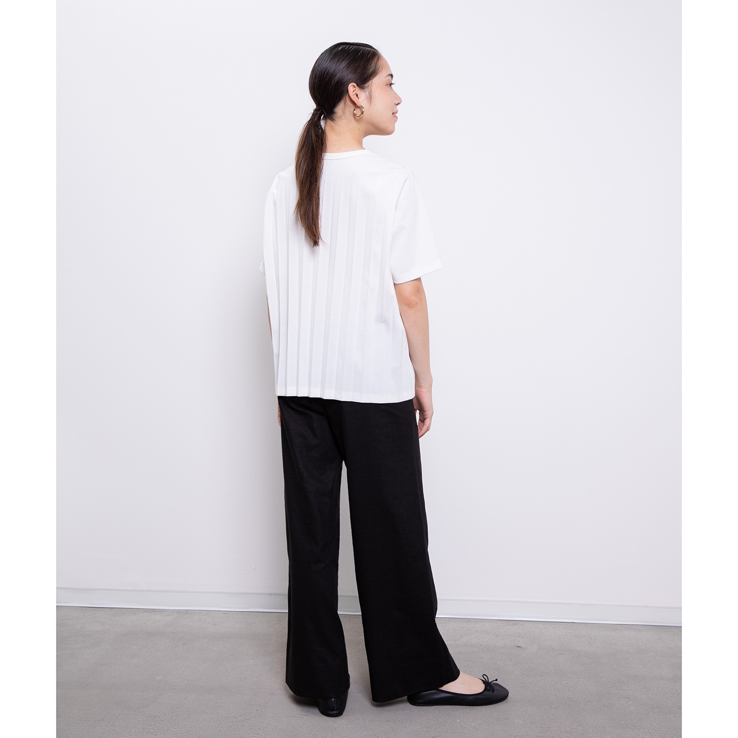 オルテンジア
麻混
ワイドパンツ