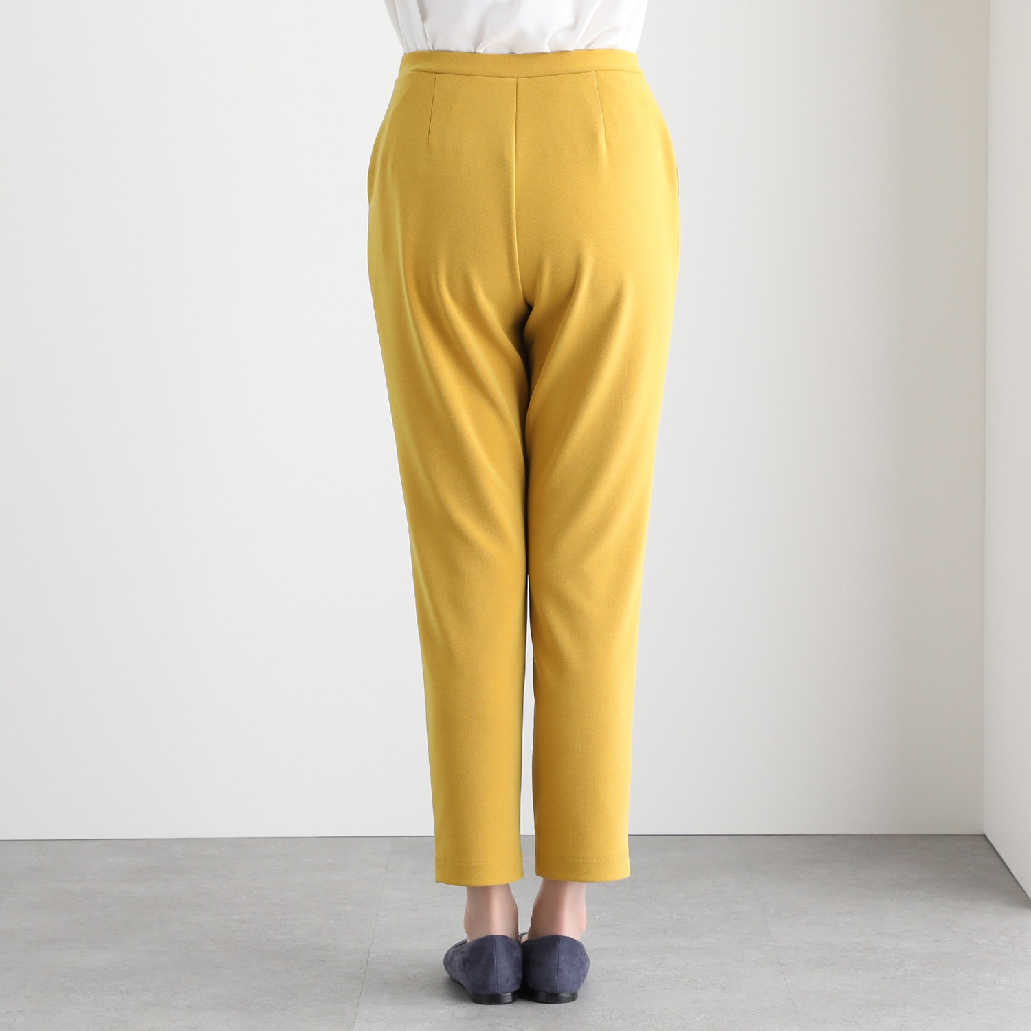 上質ごこち テーパード アンクルパンツ