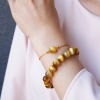 幸石堂 金運と縁結び ゴールデンタイガーアイ コードブレスレット
