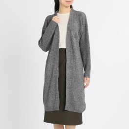 ボン・サンス 片畦編 ロングニットカーディガン