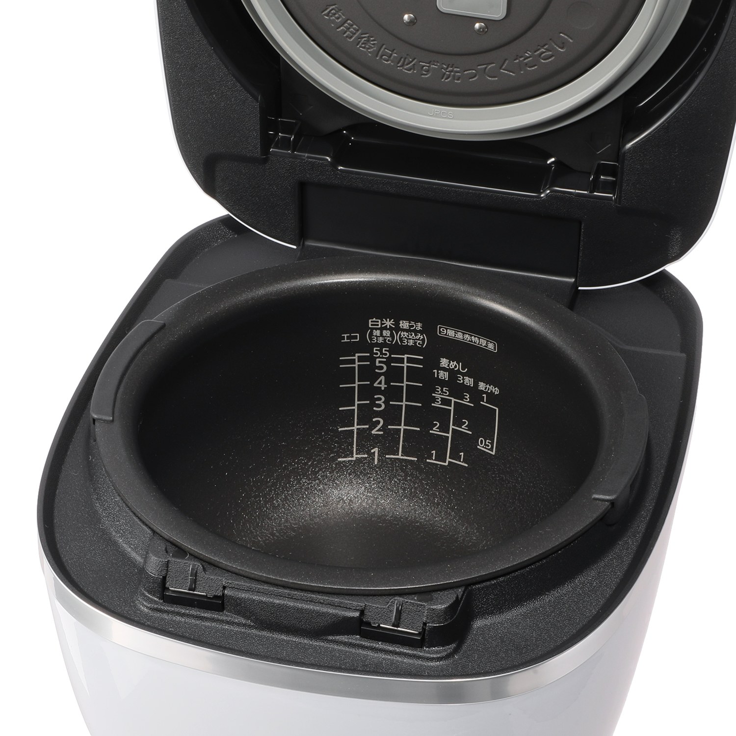 ＜５．５合＞ タイガー 熱流＆熱封 土鍋コーティング 圧力ＩＨ炊飯ジャー “炊きたて”