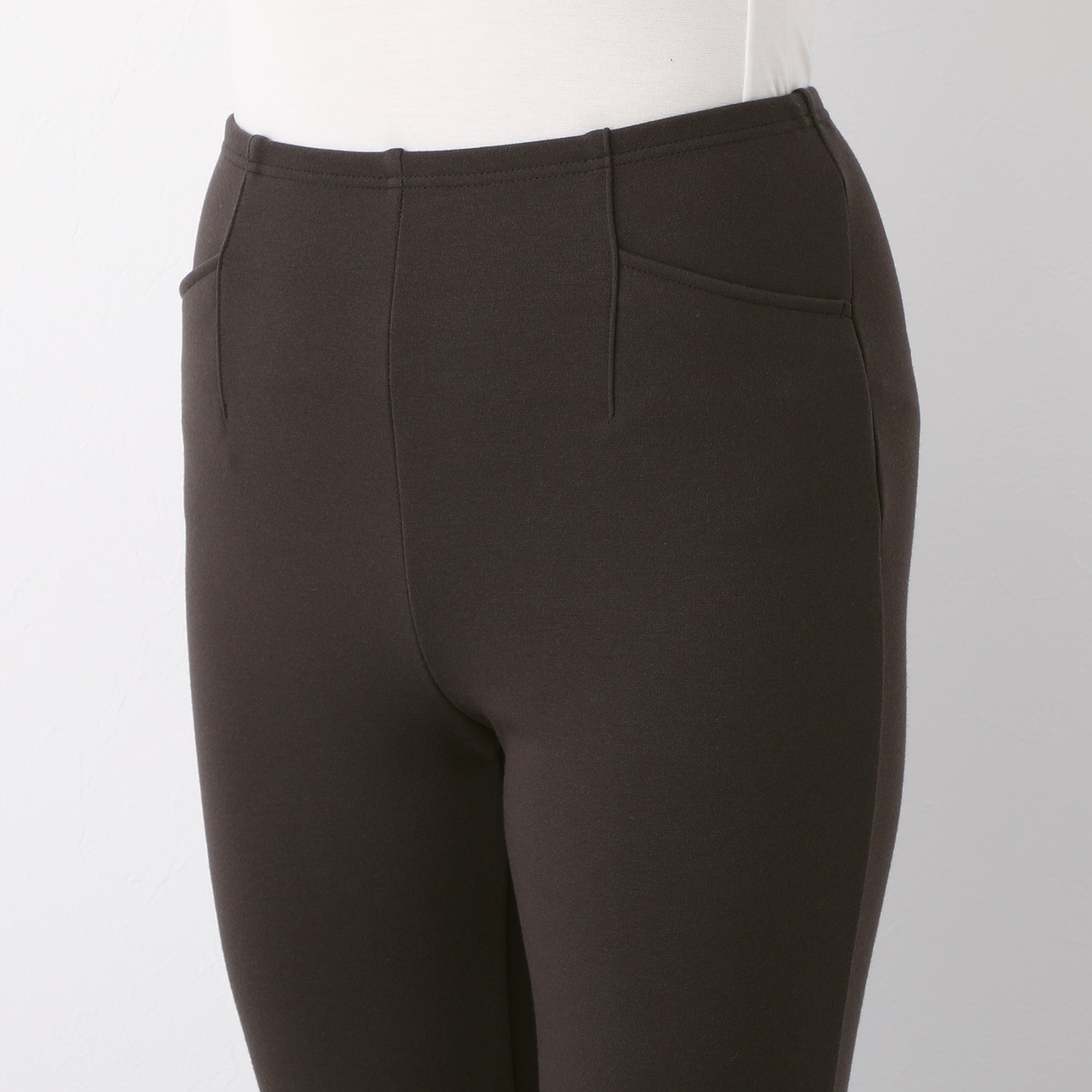 ＜股下６５ｃｍ＞ 上質ごこち 裏起毛 ゆるやかスリムパンツ