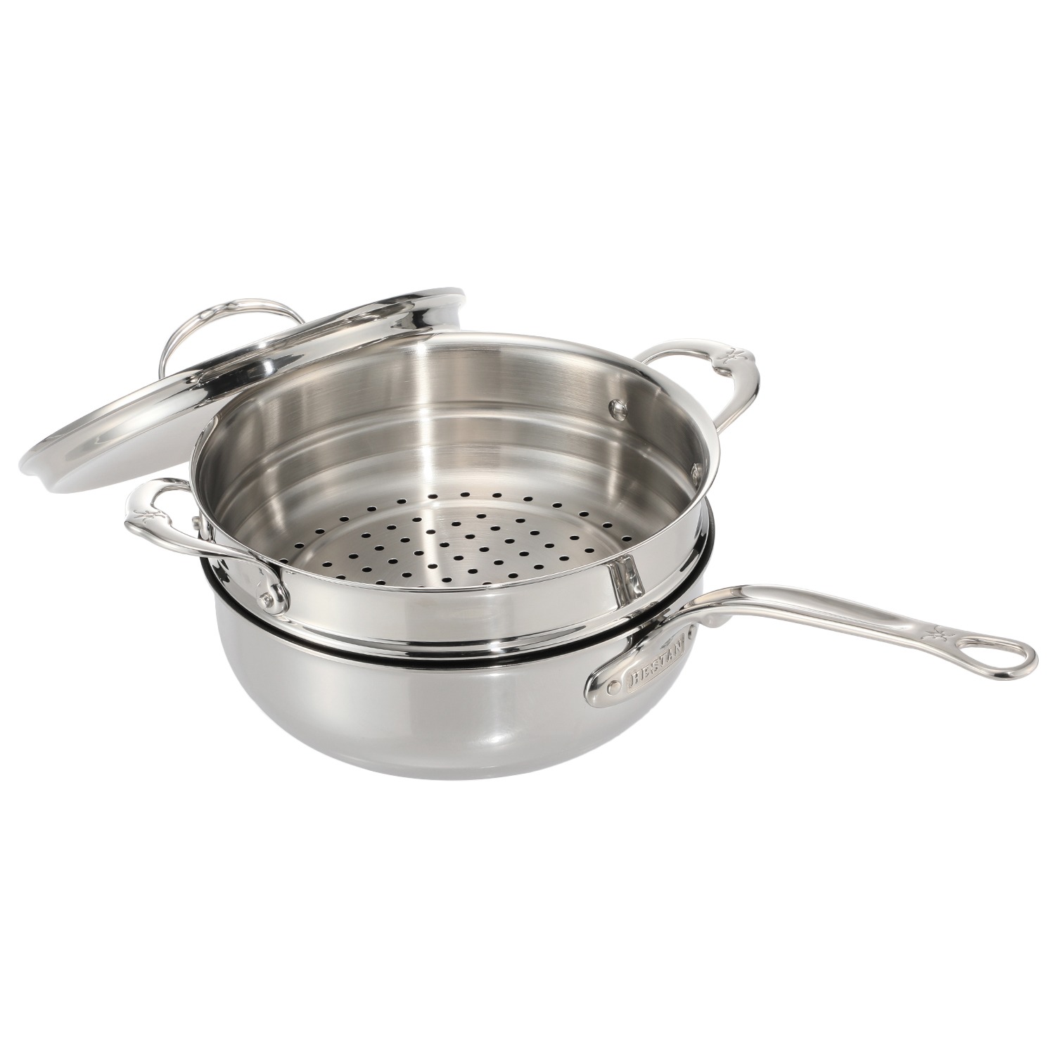 マイヤー ヘスタン クラッドマスターパン用 スチーマー