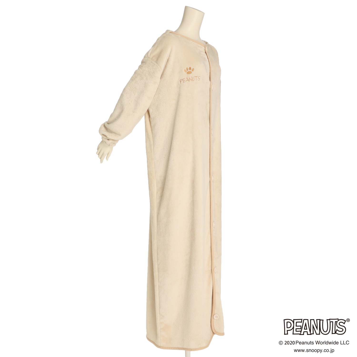 西川 スヌーピーになりきれる！ マイクロファイバー 着ぐるみブランケット