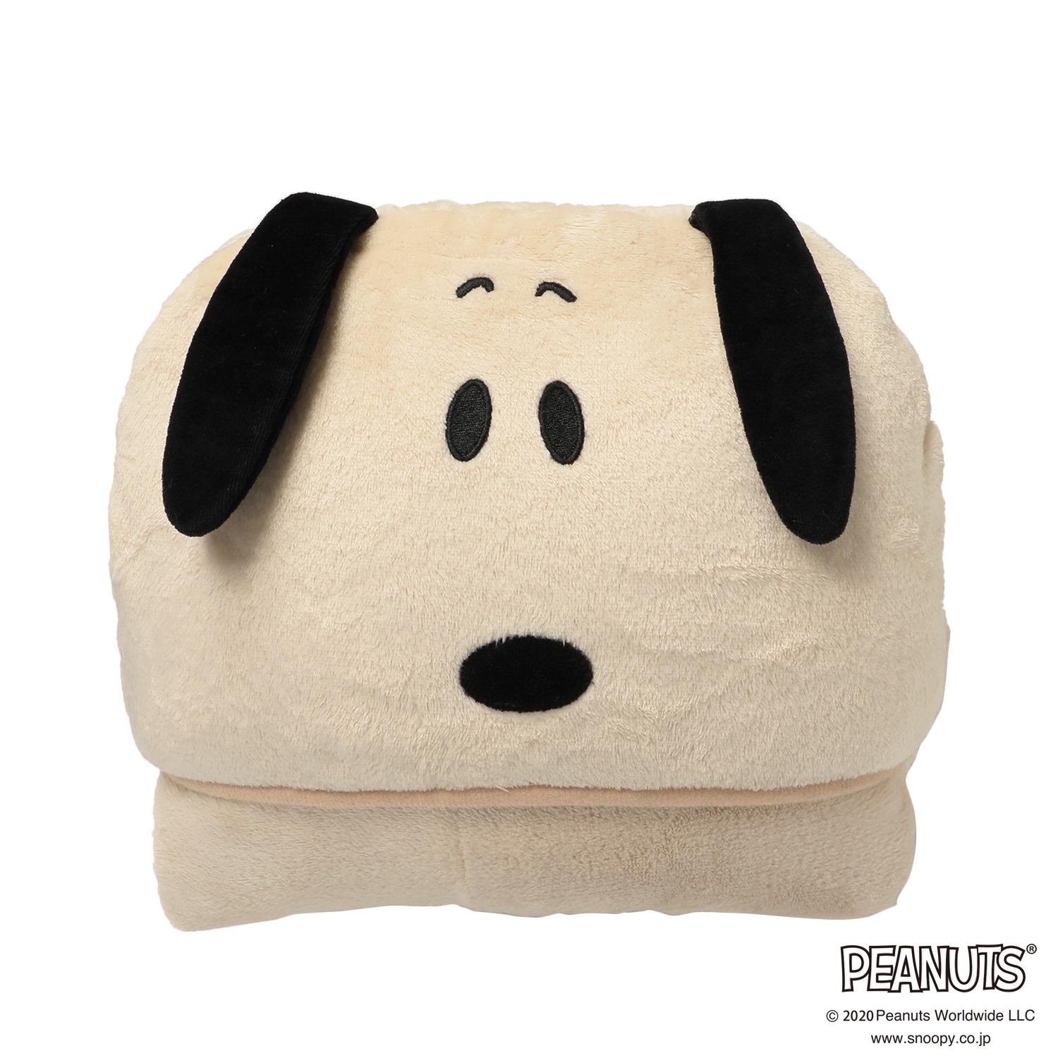 西川 スヌーピーになりきれる！ マイクロファイバー 着ぐるみブランケット