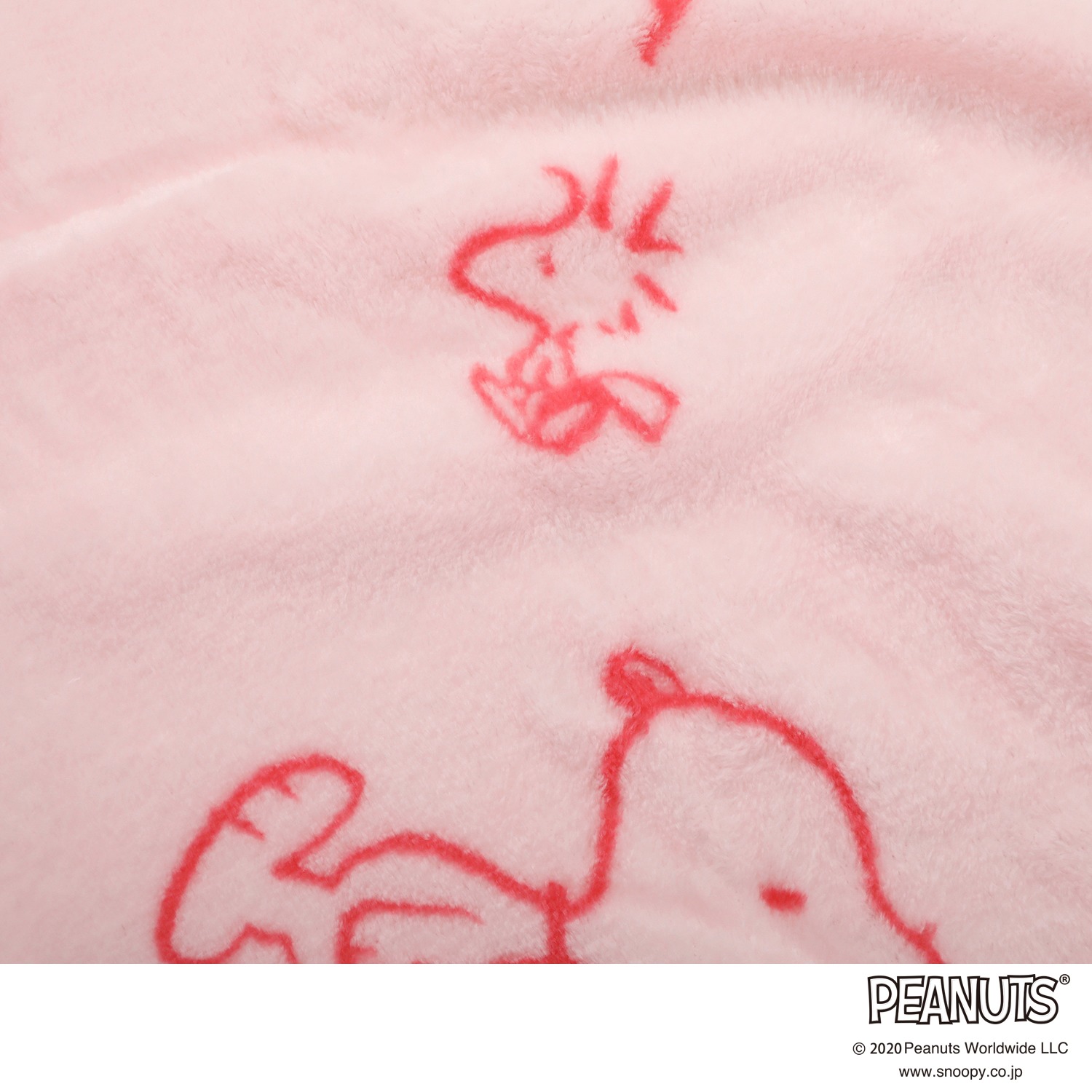 西川 スヌーピー かがみもちクッション＆ブランケット