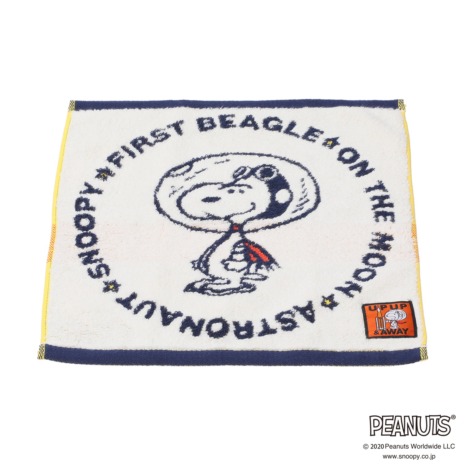 西川 スヌーピー “アストロノーツ” コットンタオル４枚セット