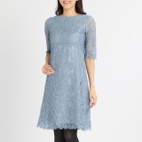 ４９ＡＶ．ジュンコシマダ アンティーク調 リバーレース ワンピース