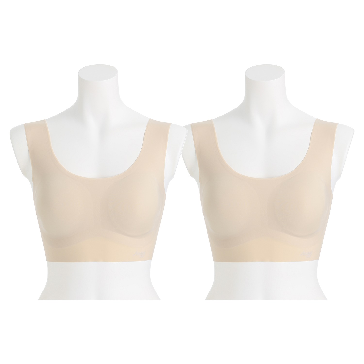 スロギー ベーシックタイプ ハーフトップブラジャー ２枚セット