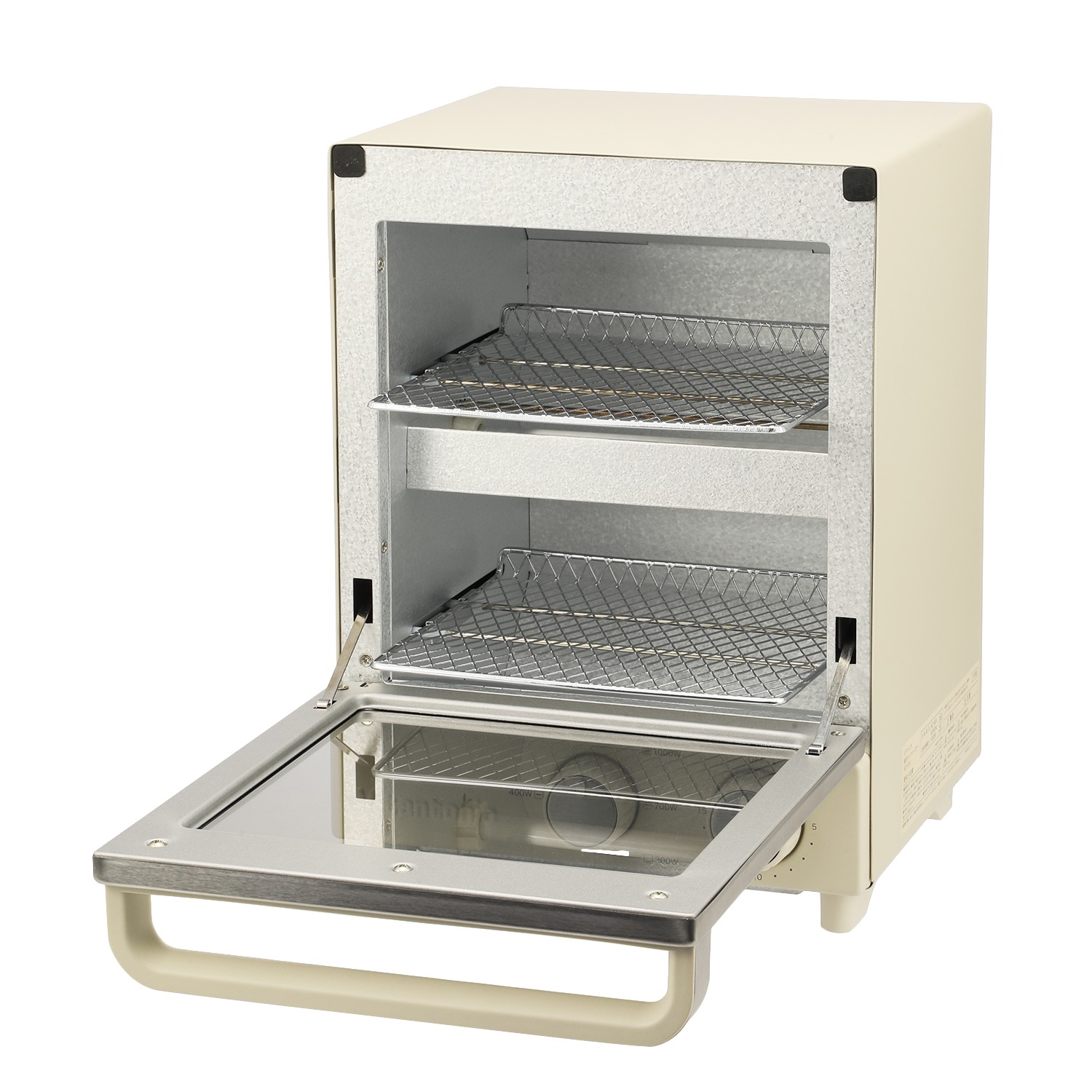 ビタントニオ コンパクトデザインで すっきり置ける 縦型オーブントースター