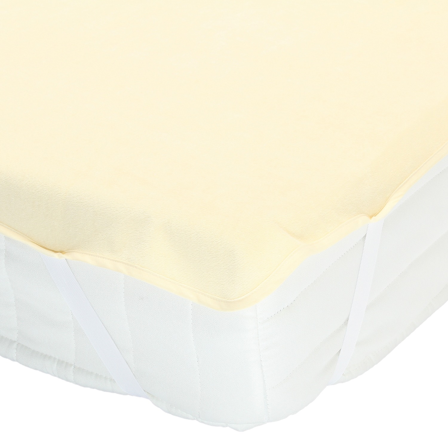 ＜シングル＞ 西川 さらっと爽やかな肌触り！ コットンパイルの防水シーツ