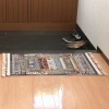 イケヒコ トルコ製　ギャベ調 ヴィンテージスタイル ウィルトン織玄関マット “ククル”