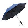 遮光１級 扇風機日傘 “パラファン” ＜ラージネイビー＞ 