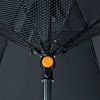遮光１級 扇風機日傘 “パラファン” ＜ラージネイビー＞ 