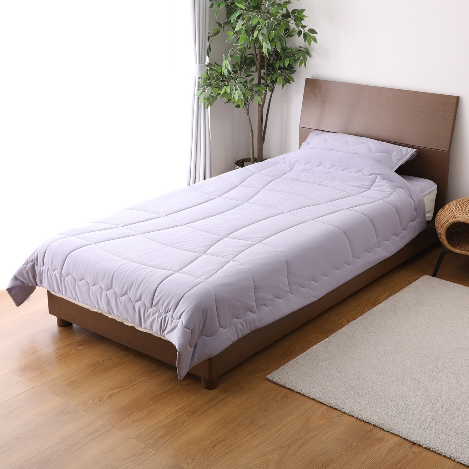 ＜シングル＞ 西川 洗えて軽量！ ふんわりとろとろ とろケット