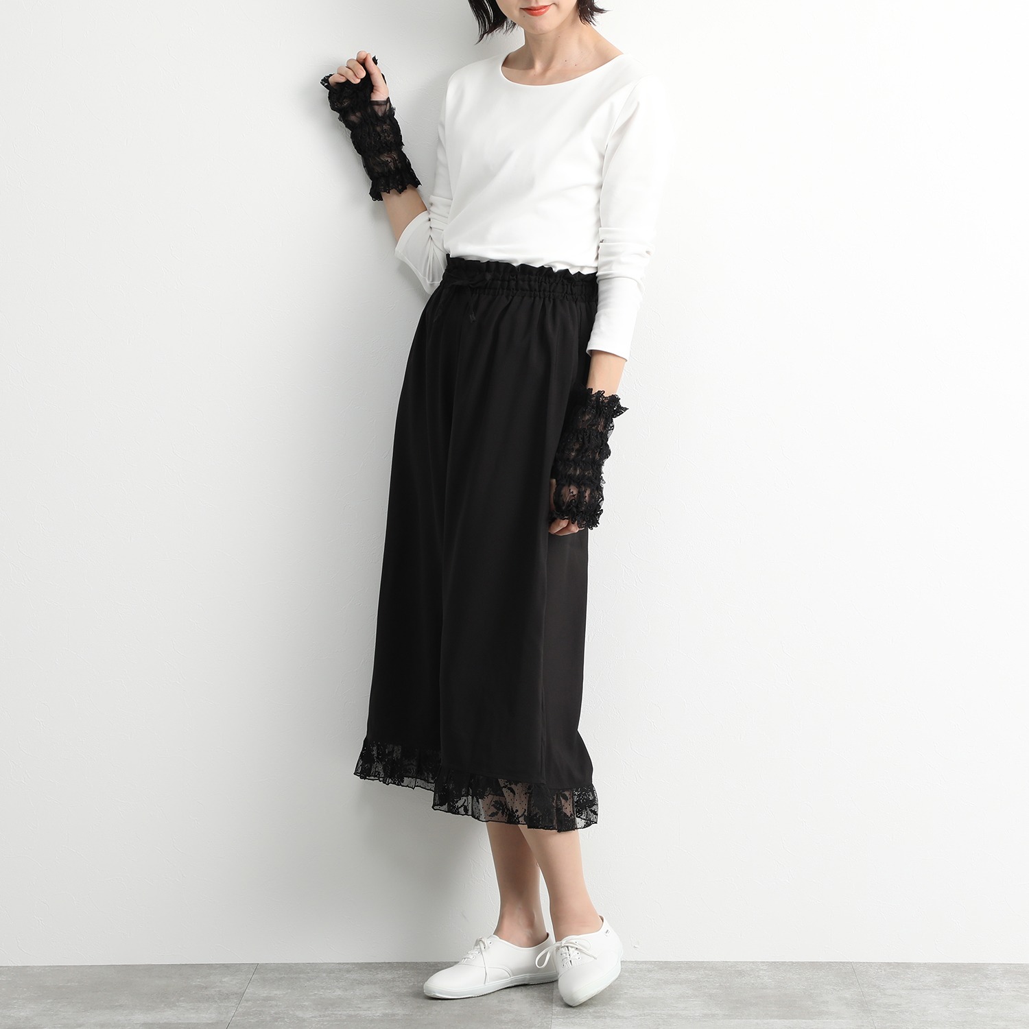 ラ　ルイス レース アームバンド＆アームカバーセット