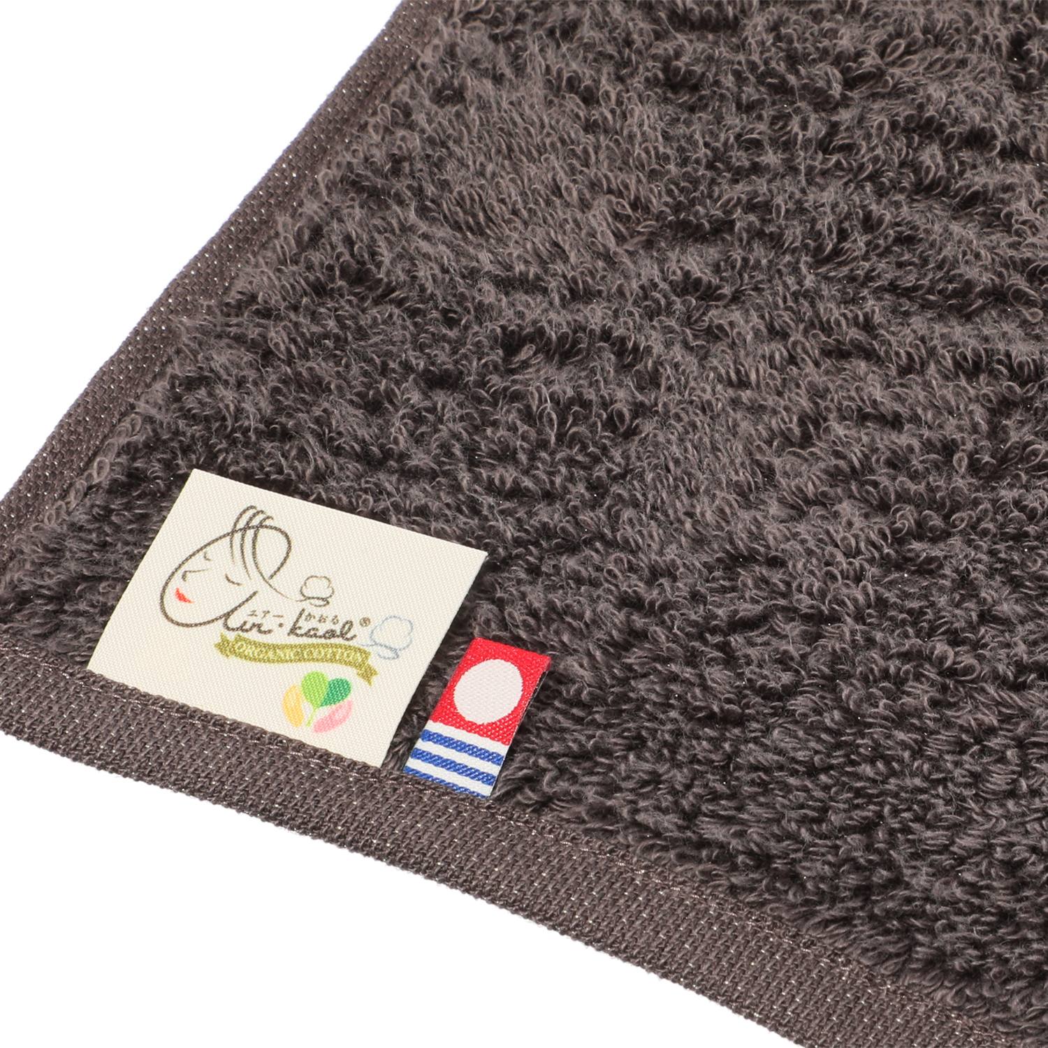 エアーかおる “純ギラ銀” ダキシメテフタバ タオルマフラー 同色２枚組