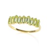 ブレーズ ペリドット バゲットカット リング