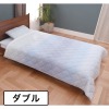 ＜ダブル＞ 西川 さらっとさわやか 洗えるやわらか ２重コットンガーゼ キルトケット 